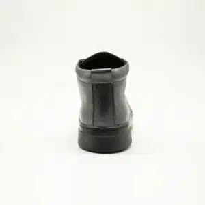 bottines en cuir véritable bronze. Modèle Energy. Vue de derrière